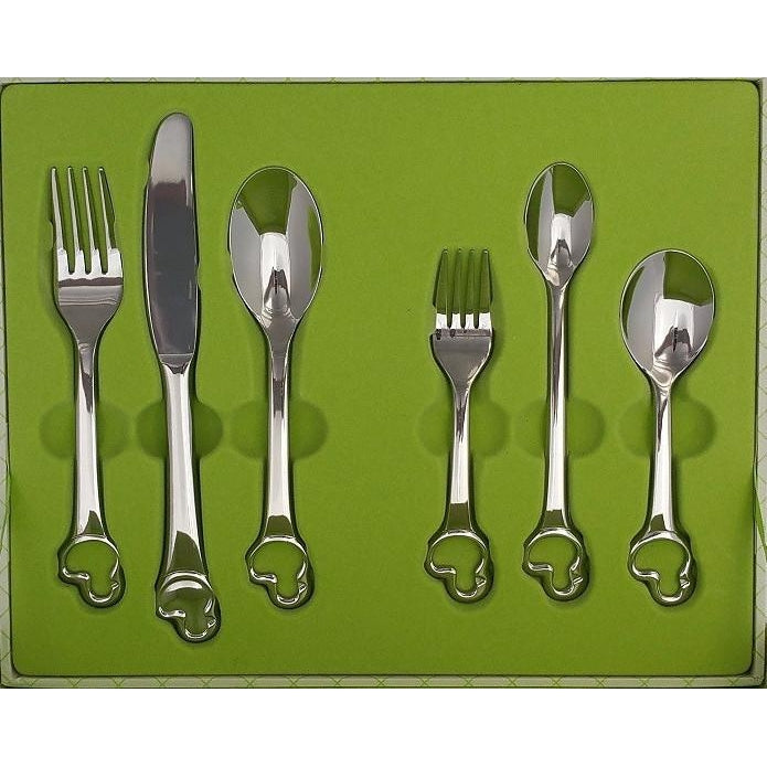 Oneida Duckling Child & Baby 6 Piece Progress Set | Extra 30% Off Code FF30 | Finest Flatware