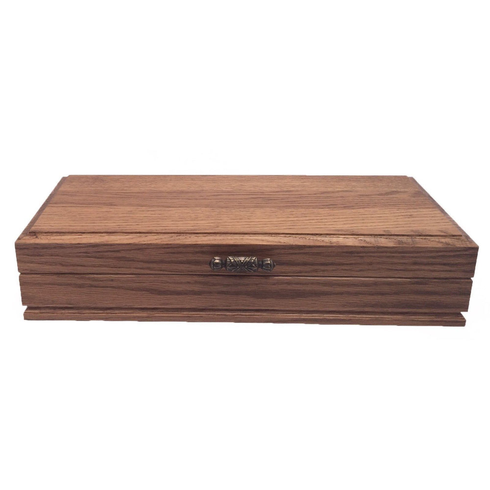 Men's Oak Jewelry Chest made by McGraw USA | Extra 20% Off Code FF20 | Finest Flatware